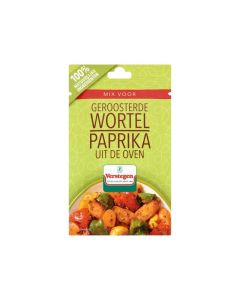 Mix voor Geroosterde Wortel & Paprika - uit de oven 13g Verstegen Spices en Sauces