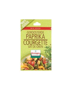 Mix voor Geroosterde Paprika & Courgette - uit de oven 13g Verstegen Spices en Sauces